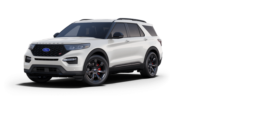 2020 Ford Explorer ST Star White, 3.0L EcoBoost® V6 Engine with Auto